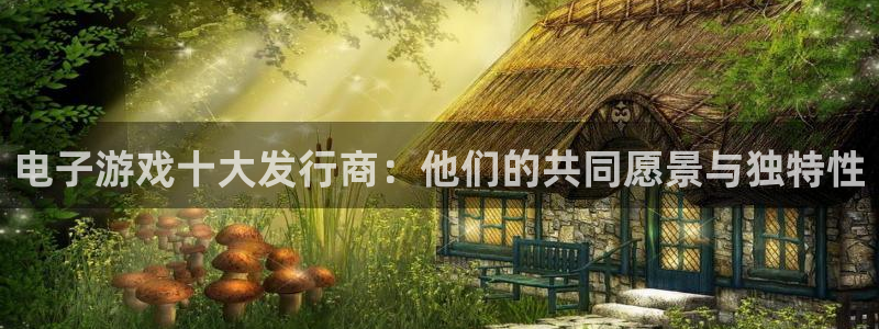 db电竞子文化创意做什么的：电子游戏十大发行商：他们的共同愿景与独特性
